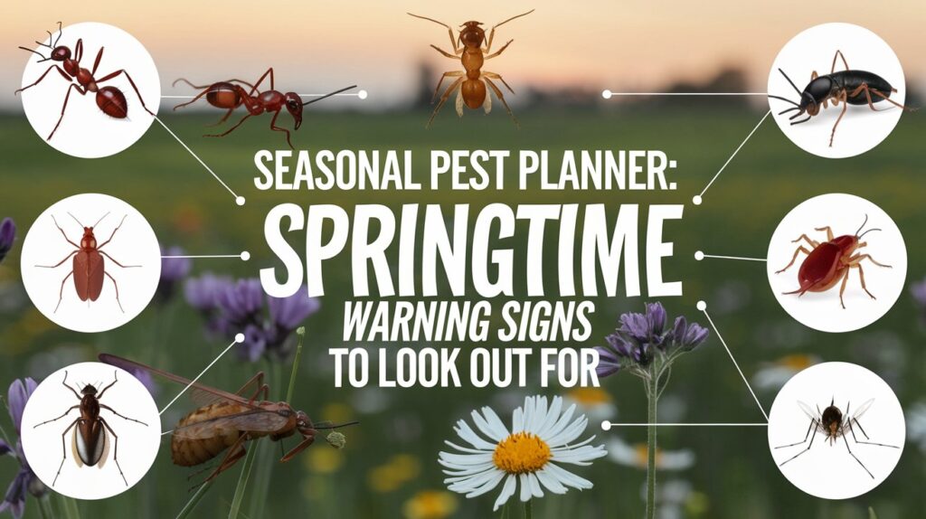 Seasonal Pest Planner: Springtime Warning Signs to Look Out For